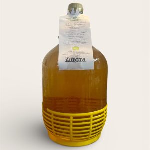 vino bianco sfuso bio aurora dama 5 litri